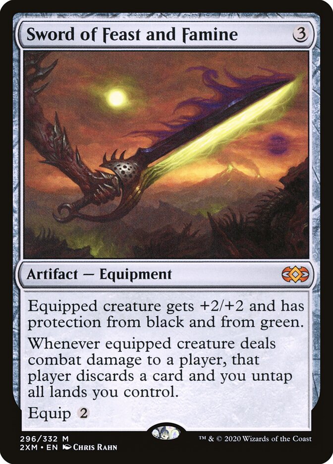 Sword of Feast and Famine (296) - Double Masters (2XM)