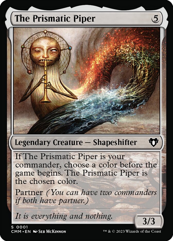 The Prismatic Piper (1) - Commander Masters (CMM)