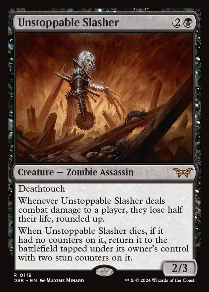 Unstoppable Slasher - Duskmourn: House of Horror (DSK)