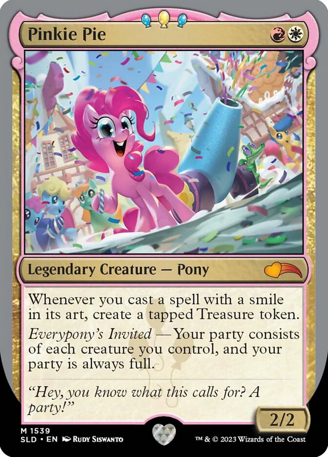 Pinkie Pie (1539) - [Foil] Secret Lair Drop (SLD)
