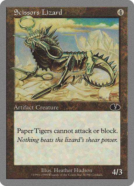 Scissors Lizard (80) - Unglued (UGL)