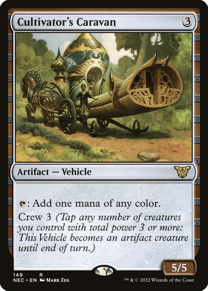 Cultivator's Caravan (149) - Neon Dynasty Commander (NEC)