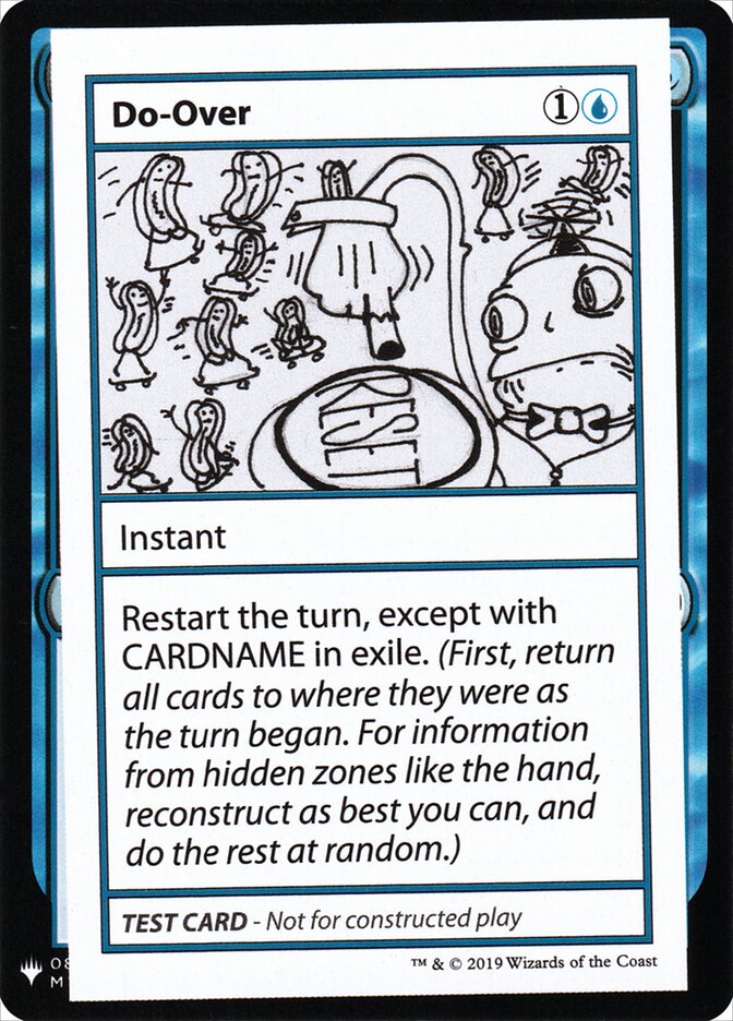 Do-Over (20) - Mystery Booster Playtest Cards 2019 (CMB1)