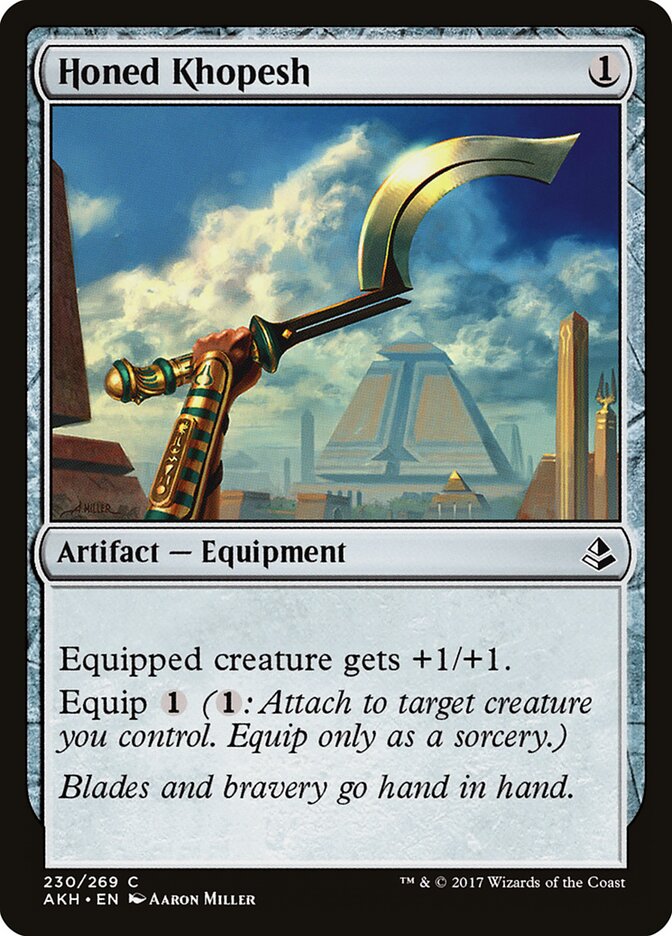 Honed Khopesh (230) - Amonkhet (AKH)
