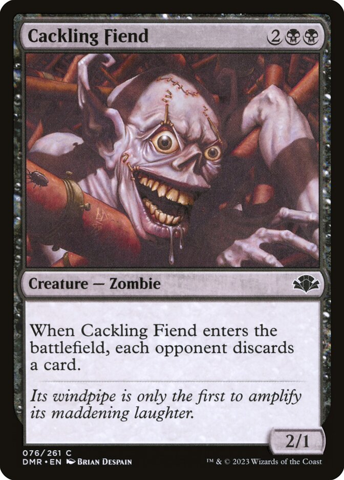 Cackling Fiend (76) - Dominaria Remastered (DMR)