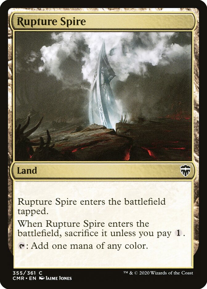 Rupture Spire (355) - Commander Legends (CMR)