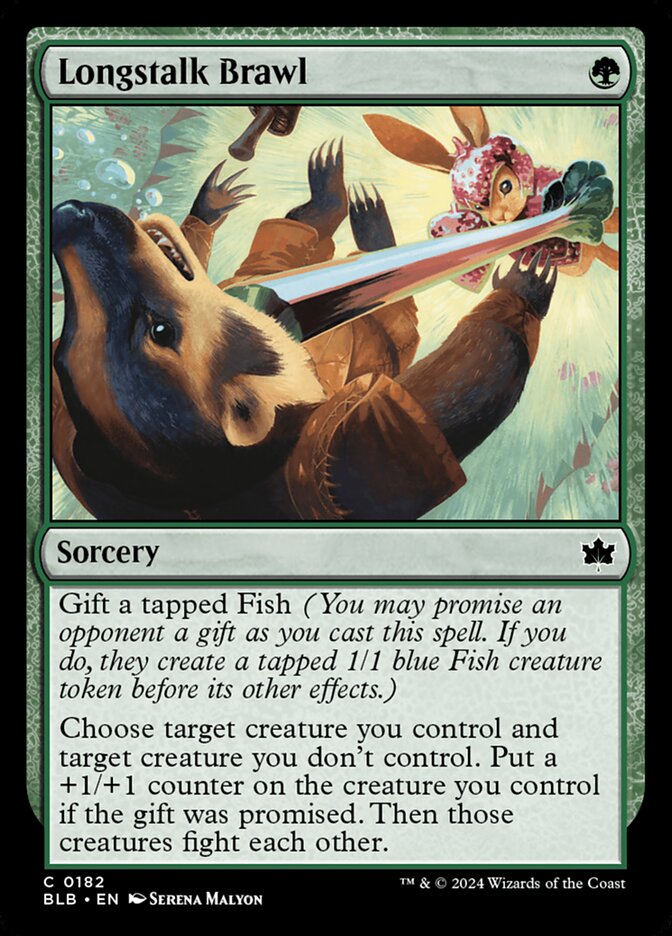 Longstalk Brawl (182) - Bloomburrow (BLB)