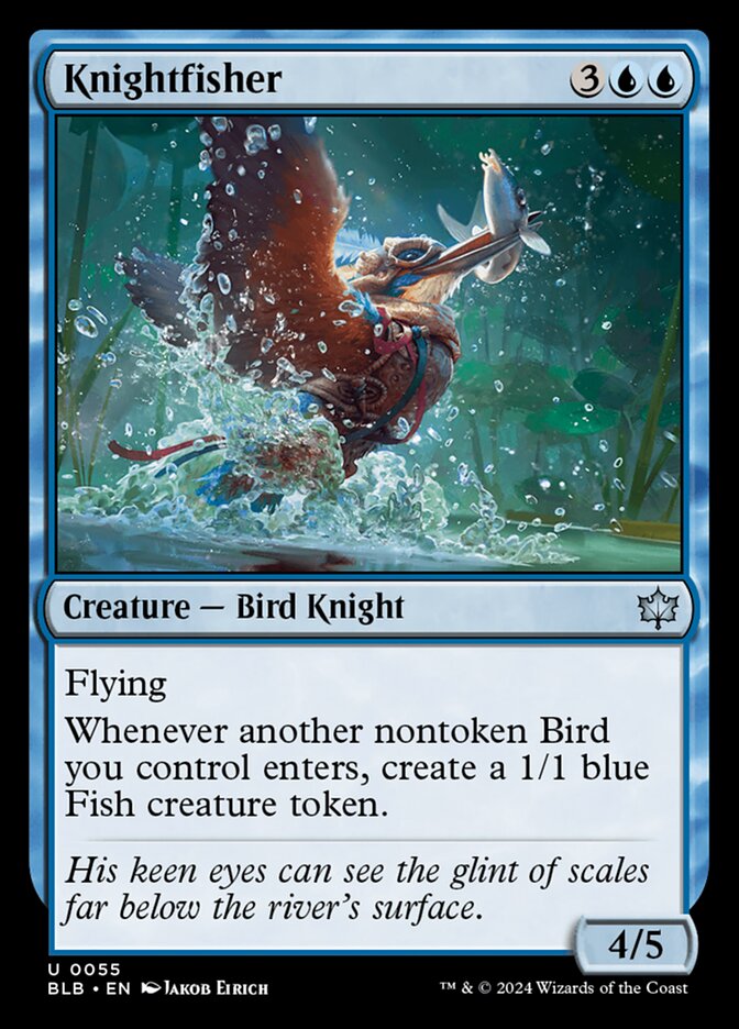 Knightfisher (55) - Bloomburrow (BLB)