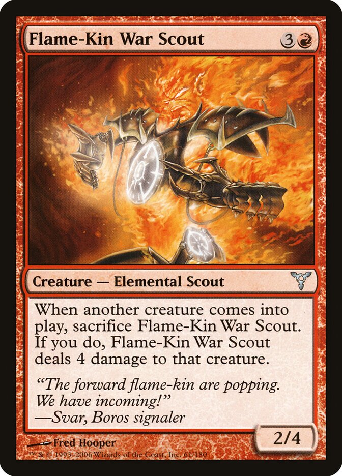 Flame-Kin War Scout (61) - Dissension (DIS)