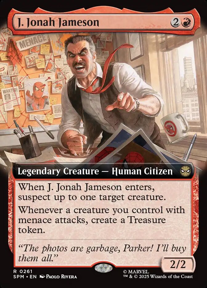 J. Jonah Jameson (261) - [Extended Art] Marvel's Spider-Man (SPM)