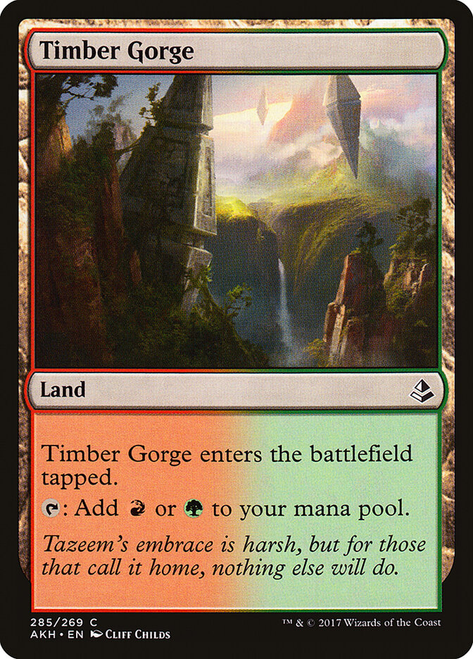 Timber Gorge (285) - Amonkhet (AKH)