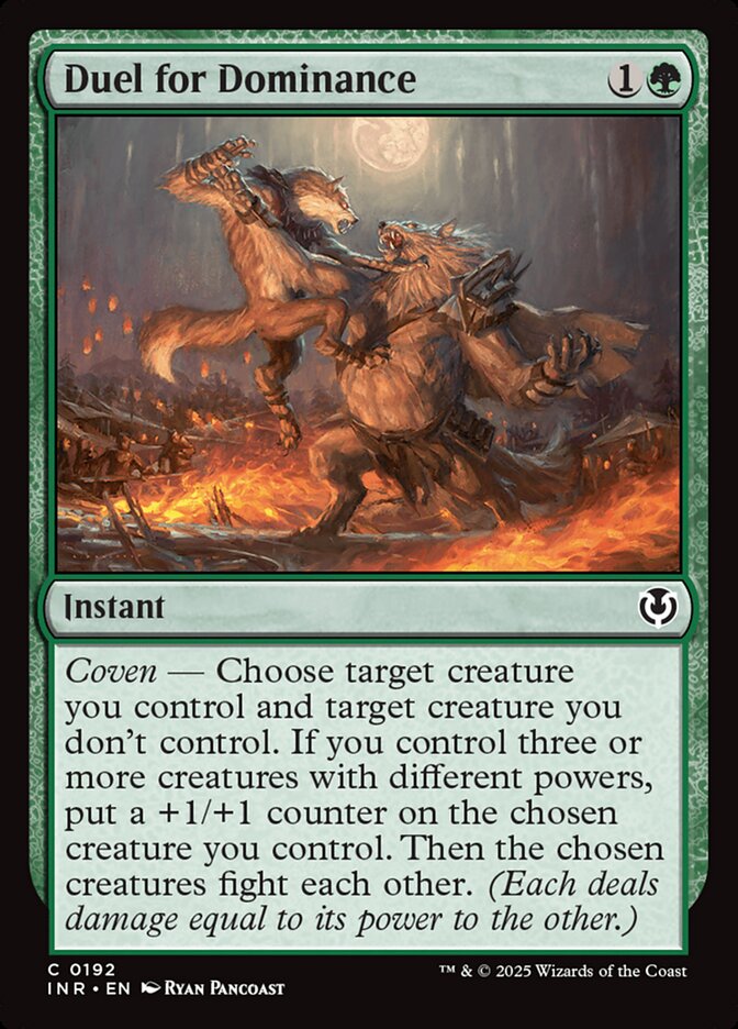 Duel for Dominance - [Foil] Innistrad Remastered (INR)