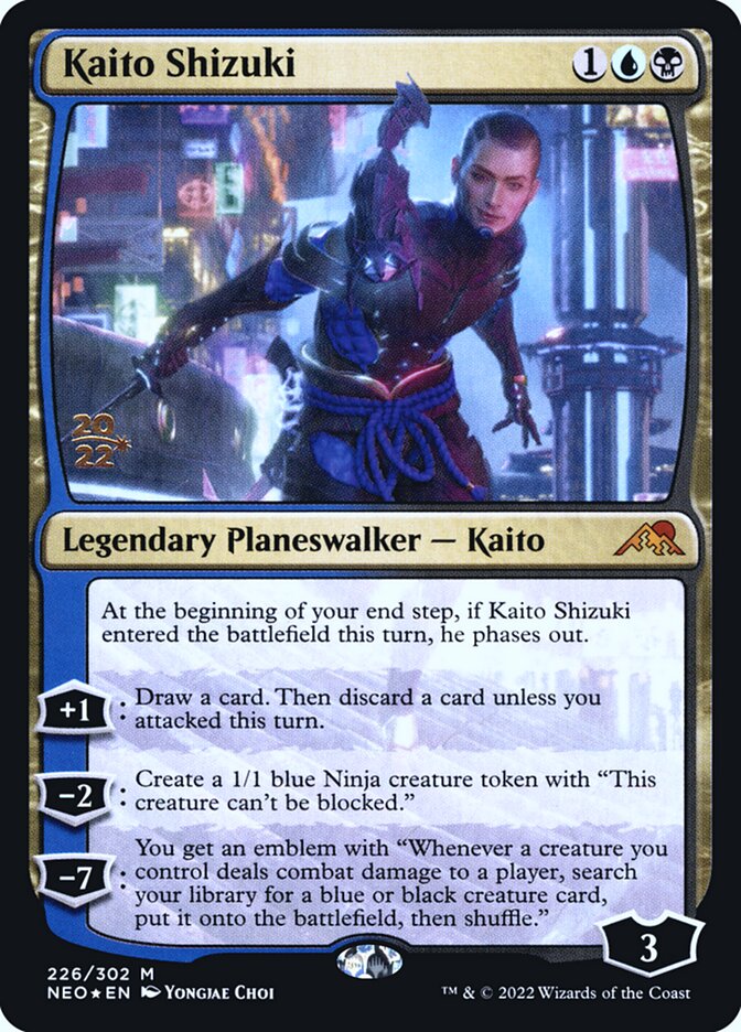 Kaito Shizuki (226s) - Kamigawa: Neon Dynasty Promos (PNEO)