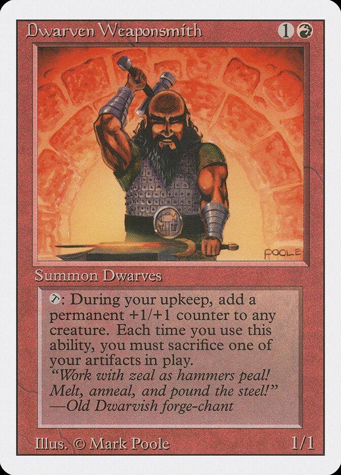 Dwarven Weaponsmith (145) - Revised Edition (3ED)