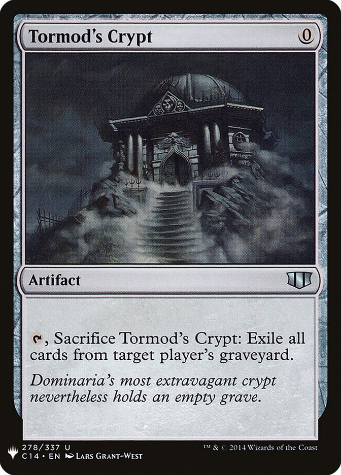 Tormod's Crypt (C14-278) - The List (PLST)