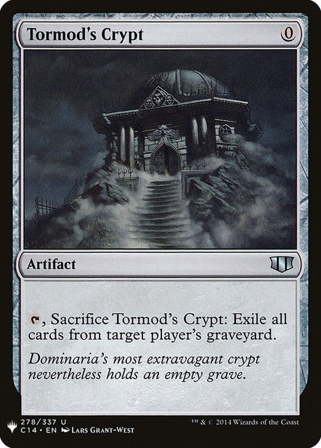 Tormod's Crypt (C14-278) - The List (PLST)
