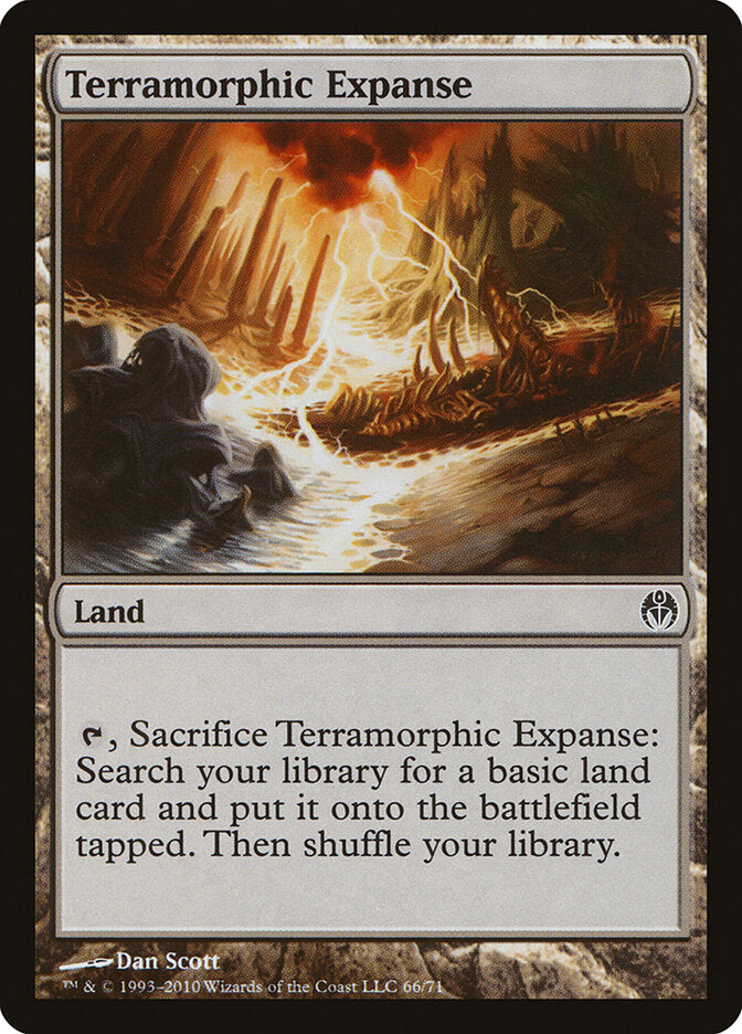 Terramorphic Expanse (66) - Duel Decks: Phyrexia vs. the Coalition (DDE)
