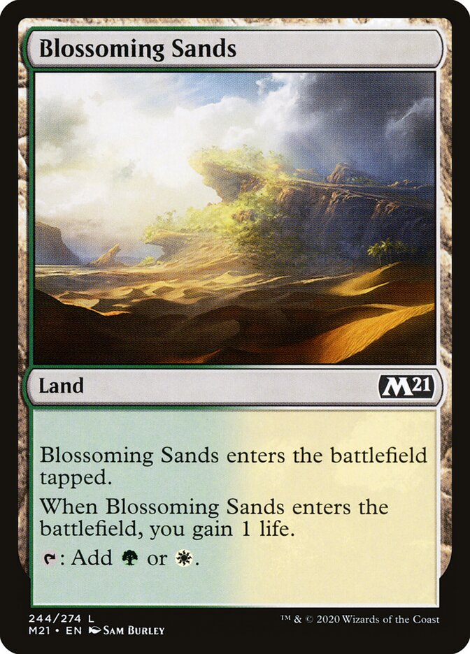 Blossoming Sands (244) - Core Set 2021 (M21)
