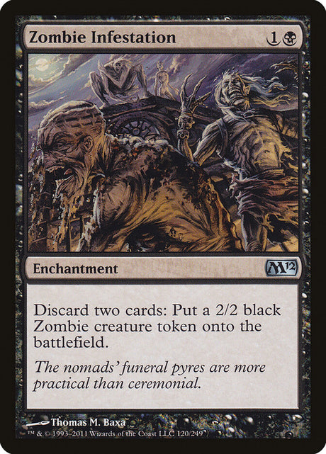Zombie Infestation (120) - Magic 2012 (M12)