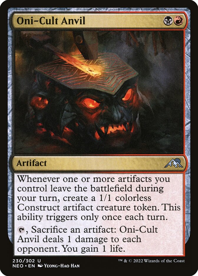 Oni-Cult Anvil (230) - Kamigawa: Neon Dynasty (NEO)
