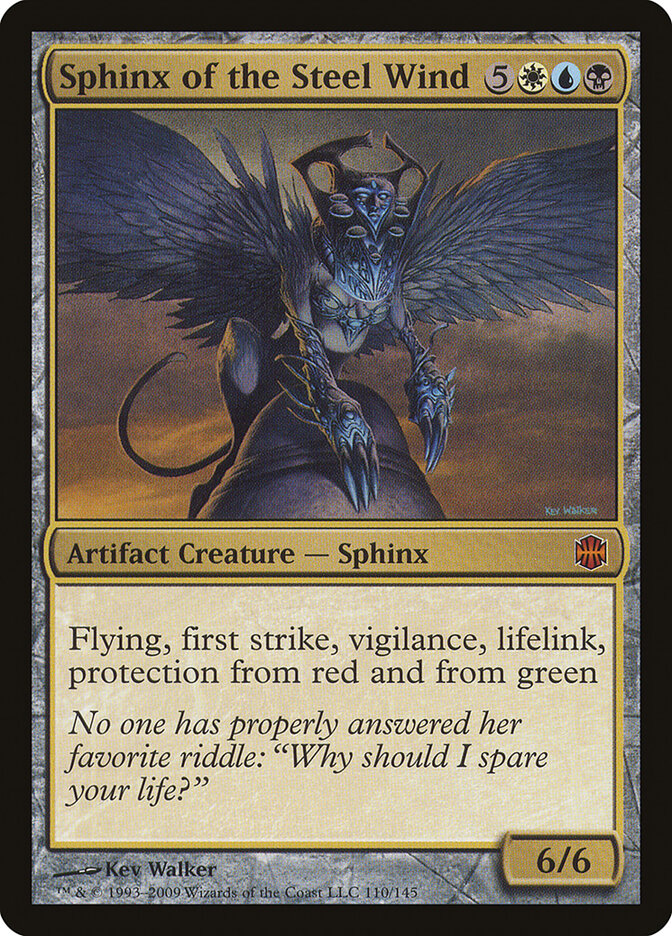 Sphinx of the Steel Wind (110) - Alara Reborn (ARB)