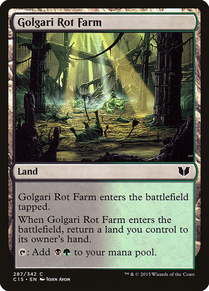 Golgari Rot Farm (287) - Commander 2015 (C15)