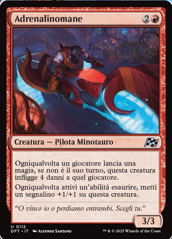 Adrenaline Jockey - [Foil] Aetherdrift (DFT)