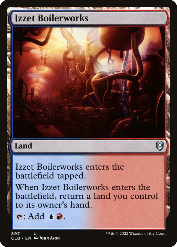 Izzet Boilerworks (897) - Commander Legends: Battle for Baldur's Gate (CLB)