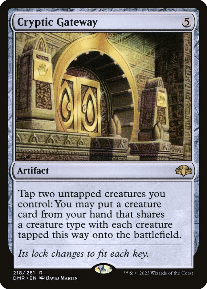 Cryptic Gateway (218) - Dominaria Remastered (DMR)