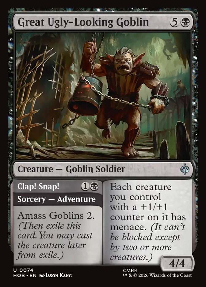Great Ugly-Looking Goblin // Clap! Snap! (74) - The Hobbit (HOB)