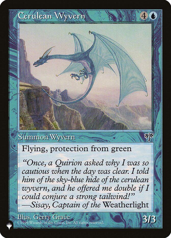 Cerulean Wyvern (MIR-57) - The List (PLST)