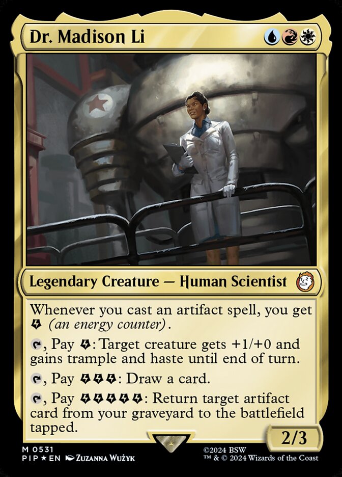Dr. Madison Li - [Surge Foil] Fallout (PIP)