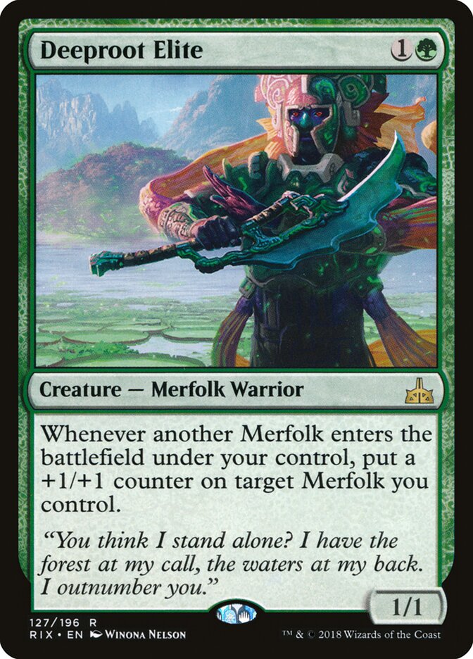 Deeproot Elite (127) - Rivals of Ixalan (RIX)