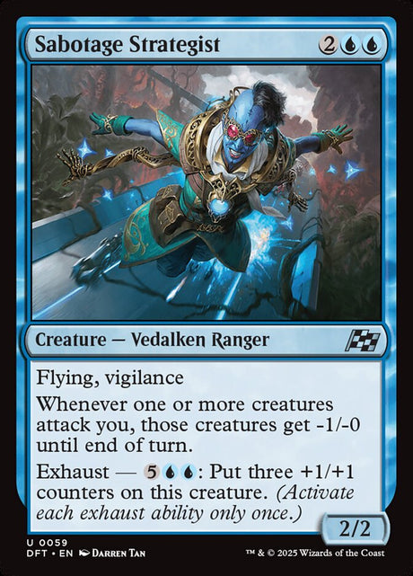 Sabotage Strategist (59) - Aetherdrift (DFT)