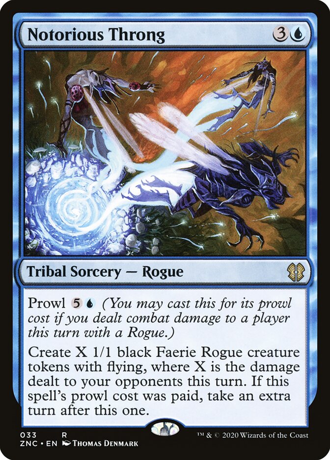 Notorious Throng (33) - Zendikar Rising Commander (ZNC)