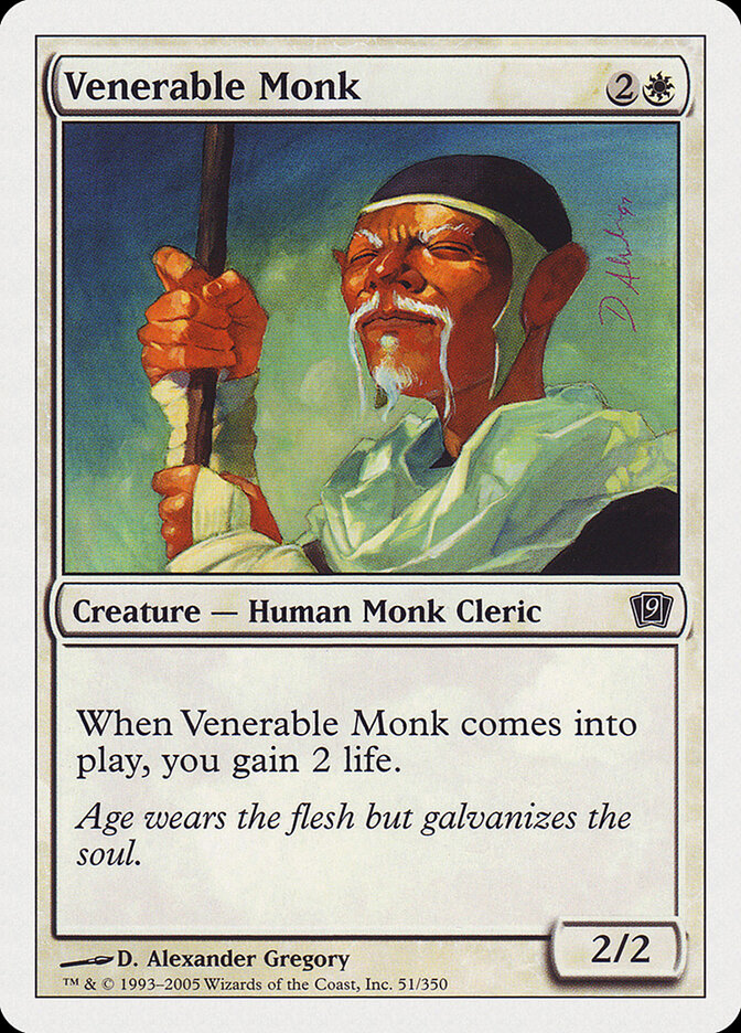 Venerable Monk (51) - Ninth Edition (9ED)