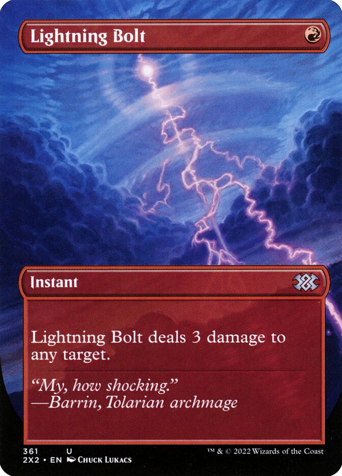 Lightning Bolt (361) - Double Masters 2022 (2X2)