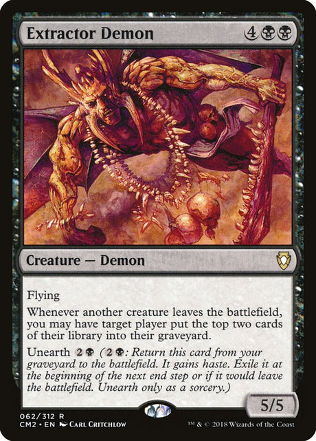Extractor Demon (62) - Commander Anthology Volume II (CM2)