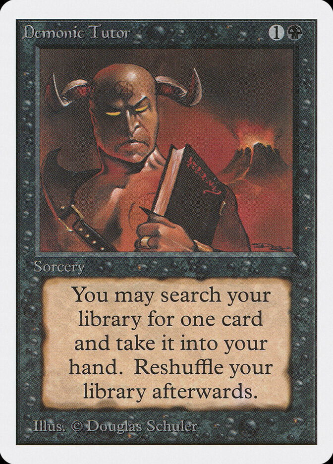 Demonic Tutor (105) - Unlimited Edition (2ED)