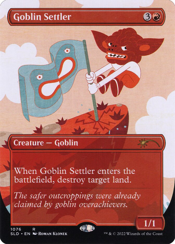 Goblin Settler (1076) - Secret Lair Drop (SLD)