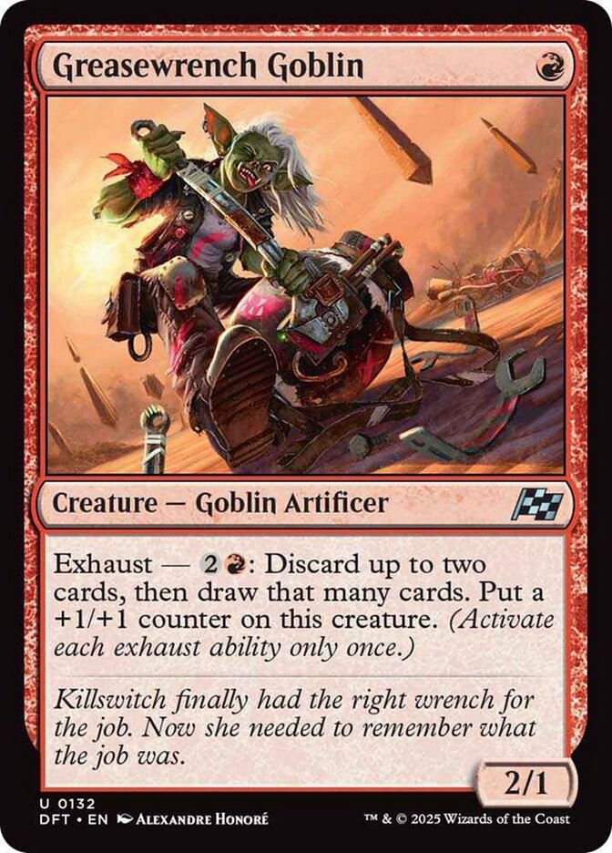 Greasewrench Goblin - [Foil] Aetherdrift (DFT)