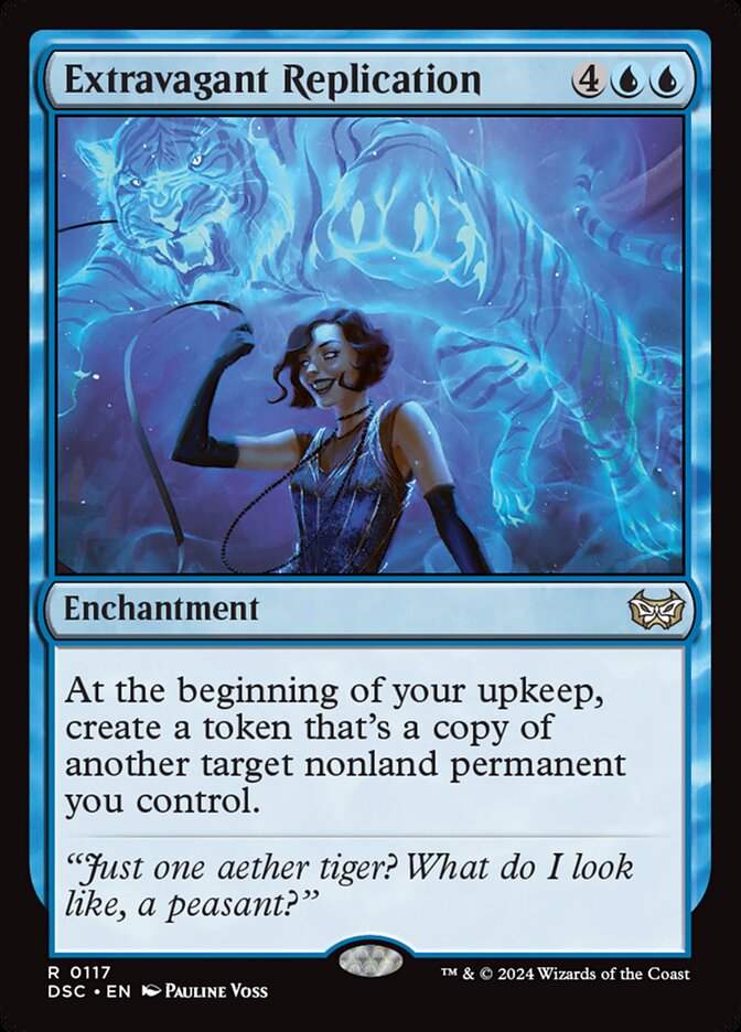 Extravagant Replication (117) - Duskmourn: House of Horror Commander (DSC)