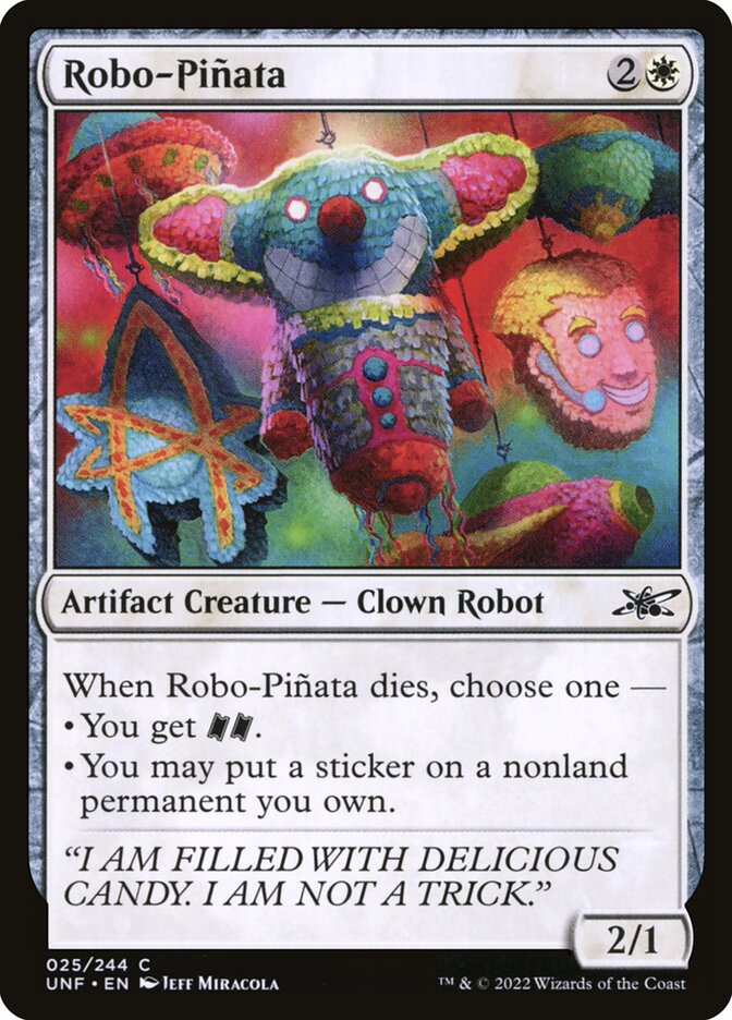 Robo-Piñata (25) - Unfinity (UNF)