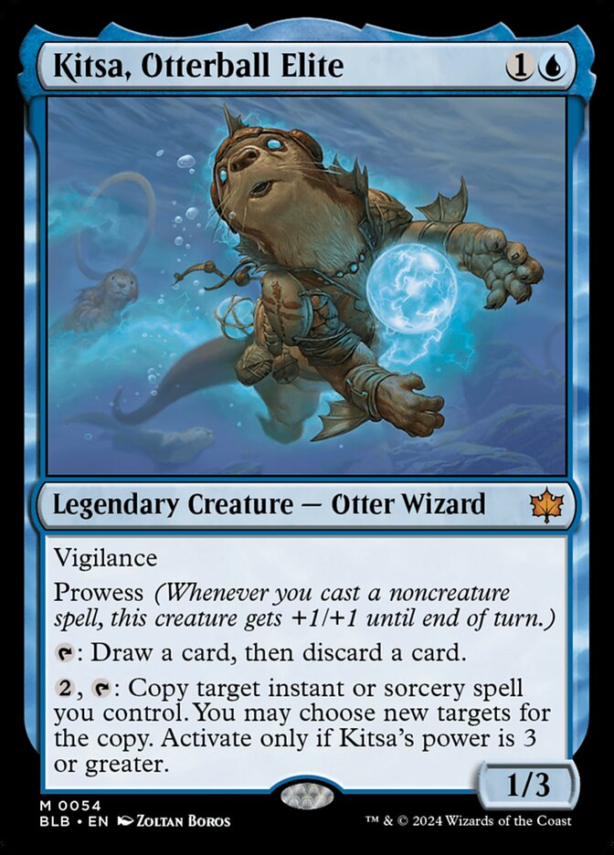 Kitsa, Otterball Elite (54) - Bloomburrow (BLB)