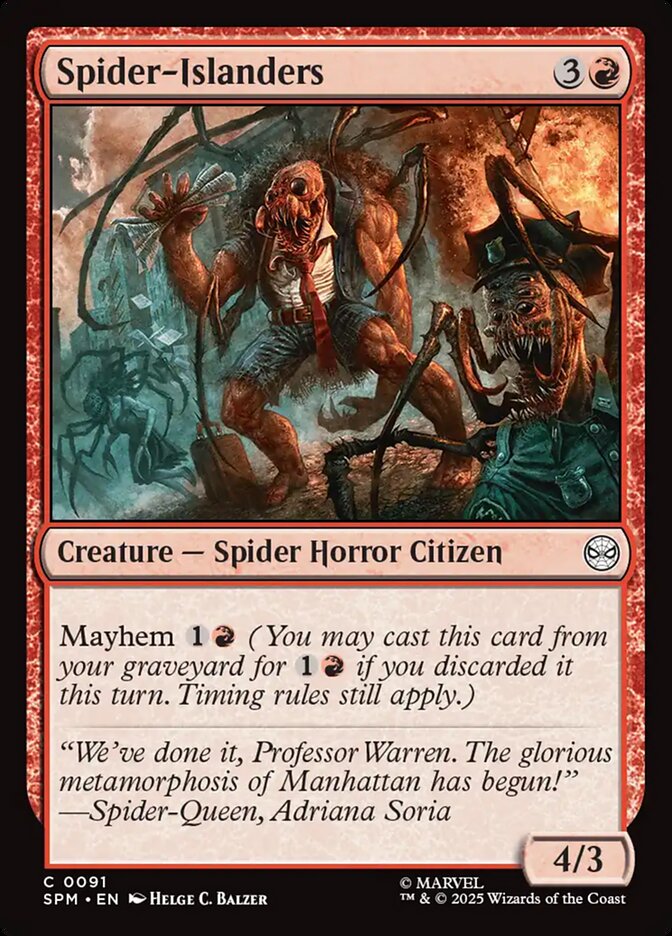 Spider-Islanders (91) - [Foil] Marvel's Spider-Man (SPM)