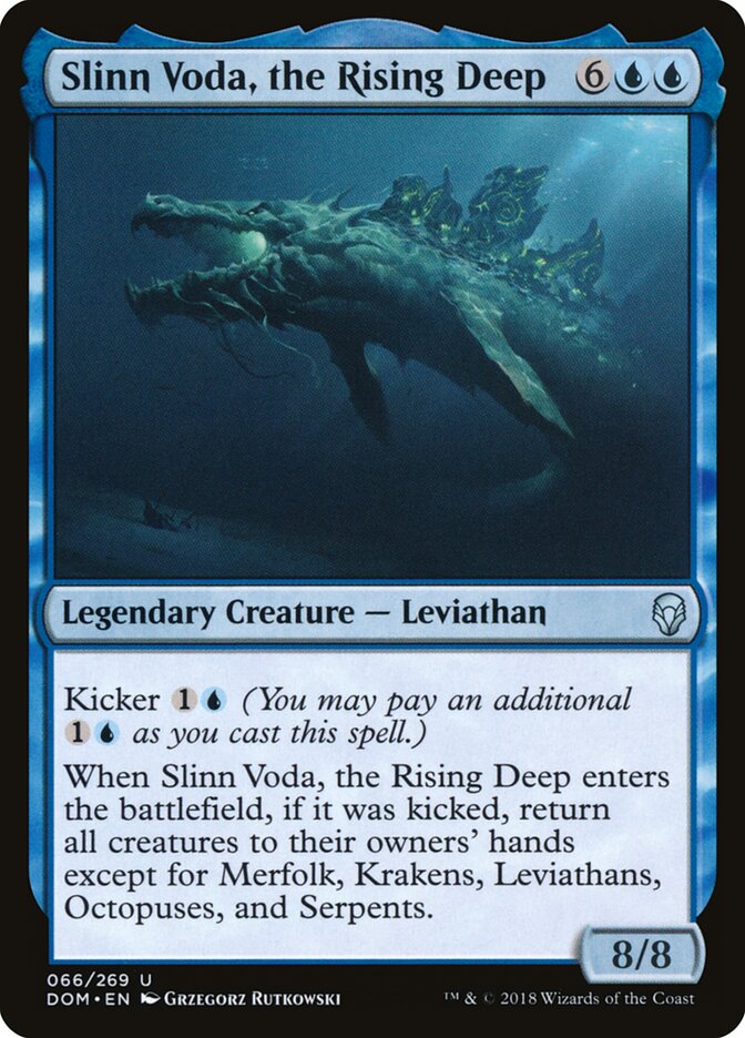 Slinn Voda, the Rising Deep (66) - Dominaria (DOM)