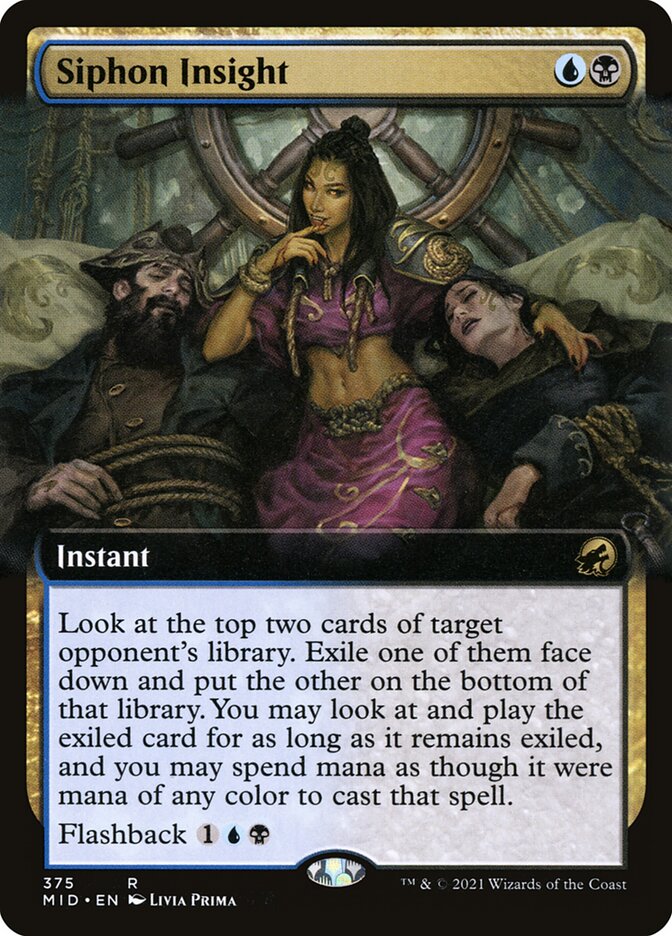 Siphon Insight (375) - Innistrad: Midnight Hunt (MID)