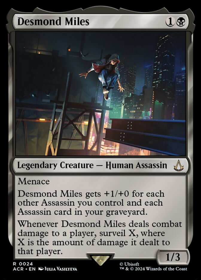 Desmond Miles - [Foil] Assassin's Creed (ACR)