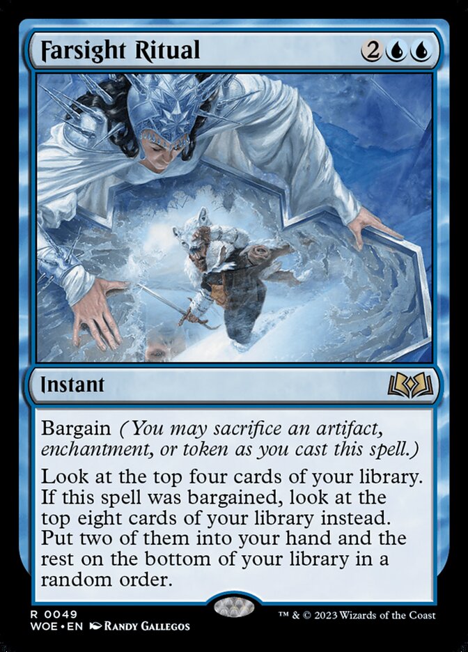 Farsight Ritual (49) - Wilds of Eldraine (WOE)