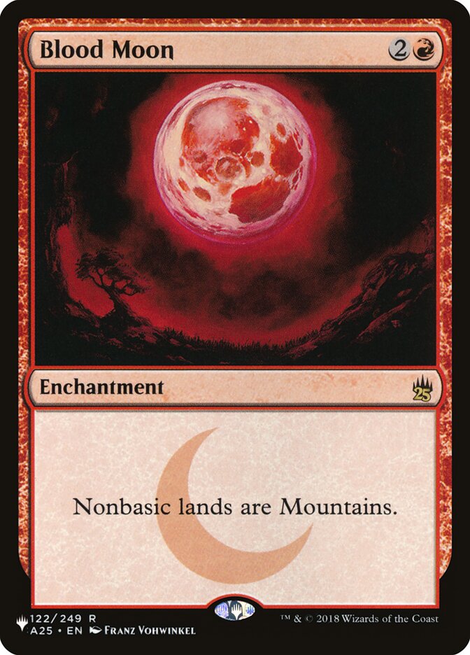 Blood Moon (A25-122) - The List (PLST)